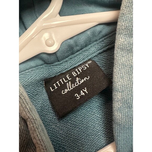 Little Bipsy | Surf Camp Blue Hoodie | 3-4T - Picture 3 of 3